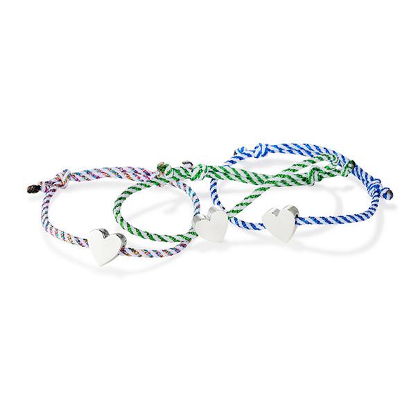 Heart Cord Bracelet