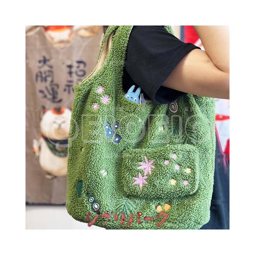 지브리파크 이웃집 토토로 모코모코 양면 토트백