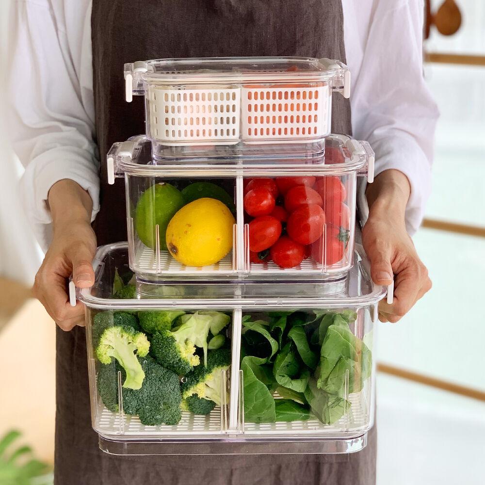 숨쉬는 듀오 프레쉬 야채 과일 보관함 3사이즈