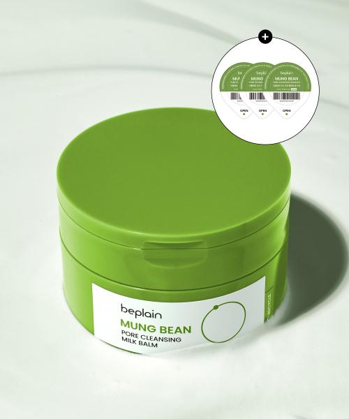 녹두 모공 클렌징 밀크밤 100ml (+3회분 추가 증정)