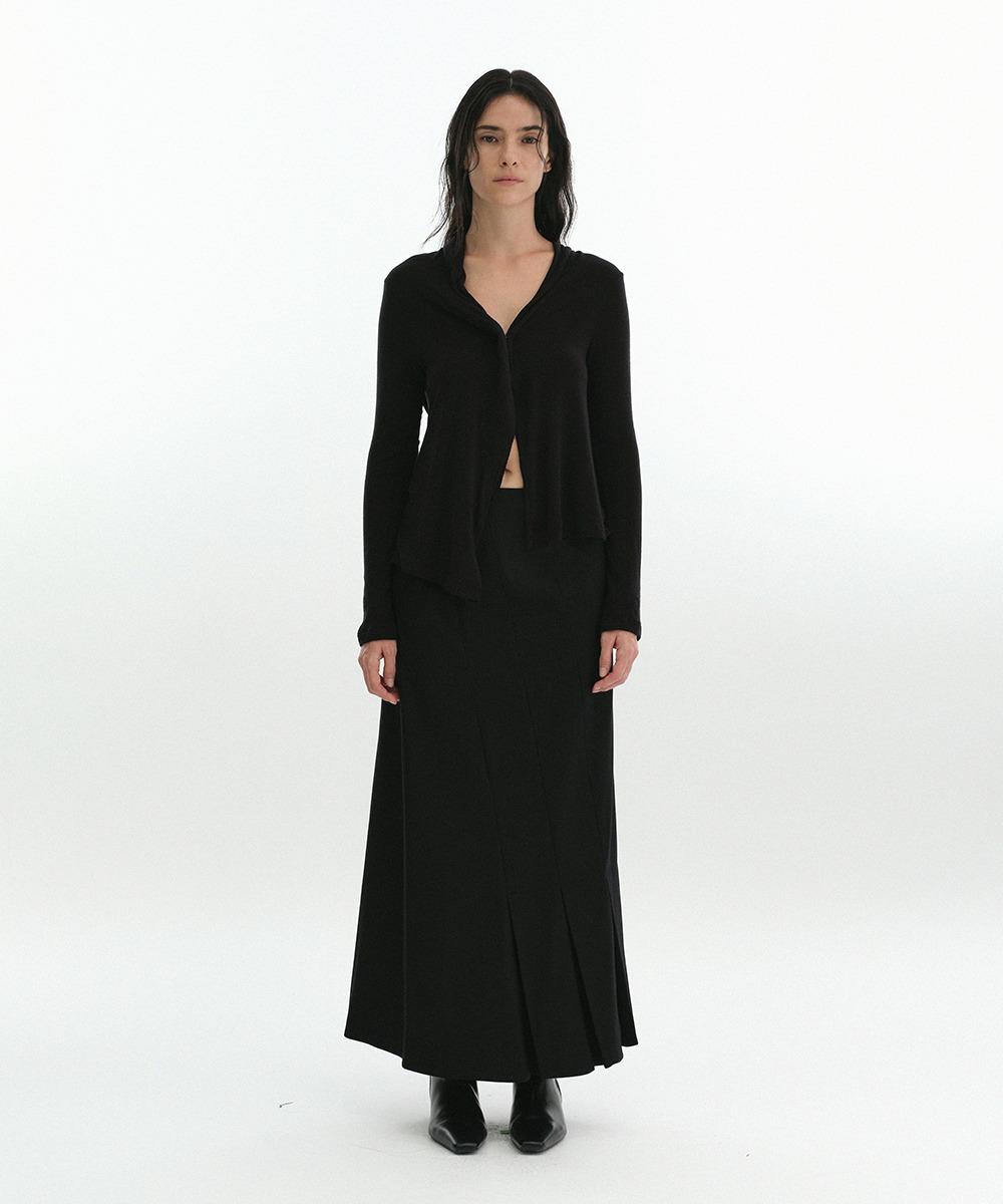 TWISTED CARDIGAN (BLACK)