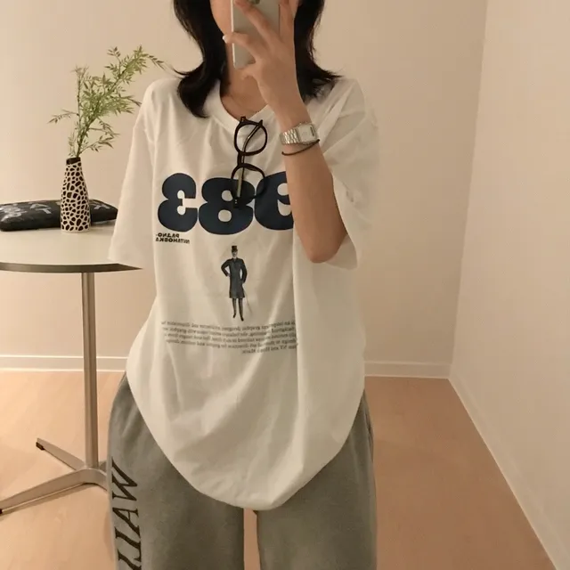 (데일리/오버핏)당일출고🚛 1983 Hip over - t