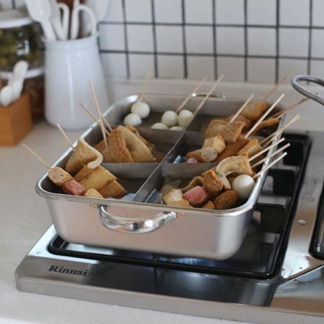 오뎅냄비 어묵탕 어묵냄비 캠핑 전골팬