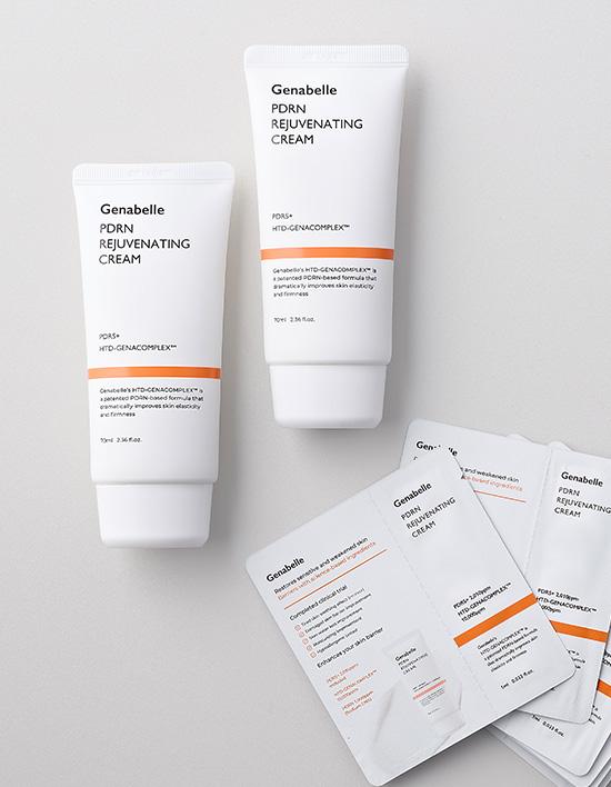 [제나벨] PDRN 리쥬비네이팅 크림 70ml 2개 세트 (+ PDRN 크림 7ml 증정)