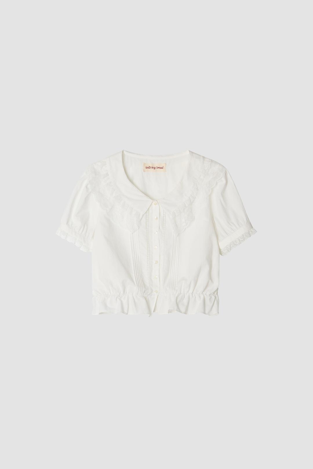 Rhona white blouse