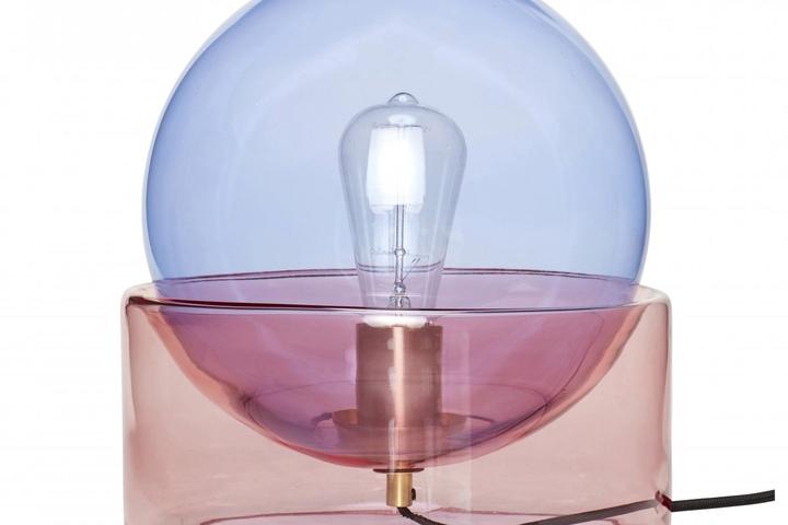 [해외] 유리 테이블 램프 2colors