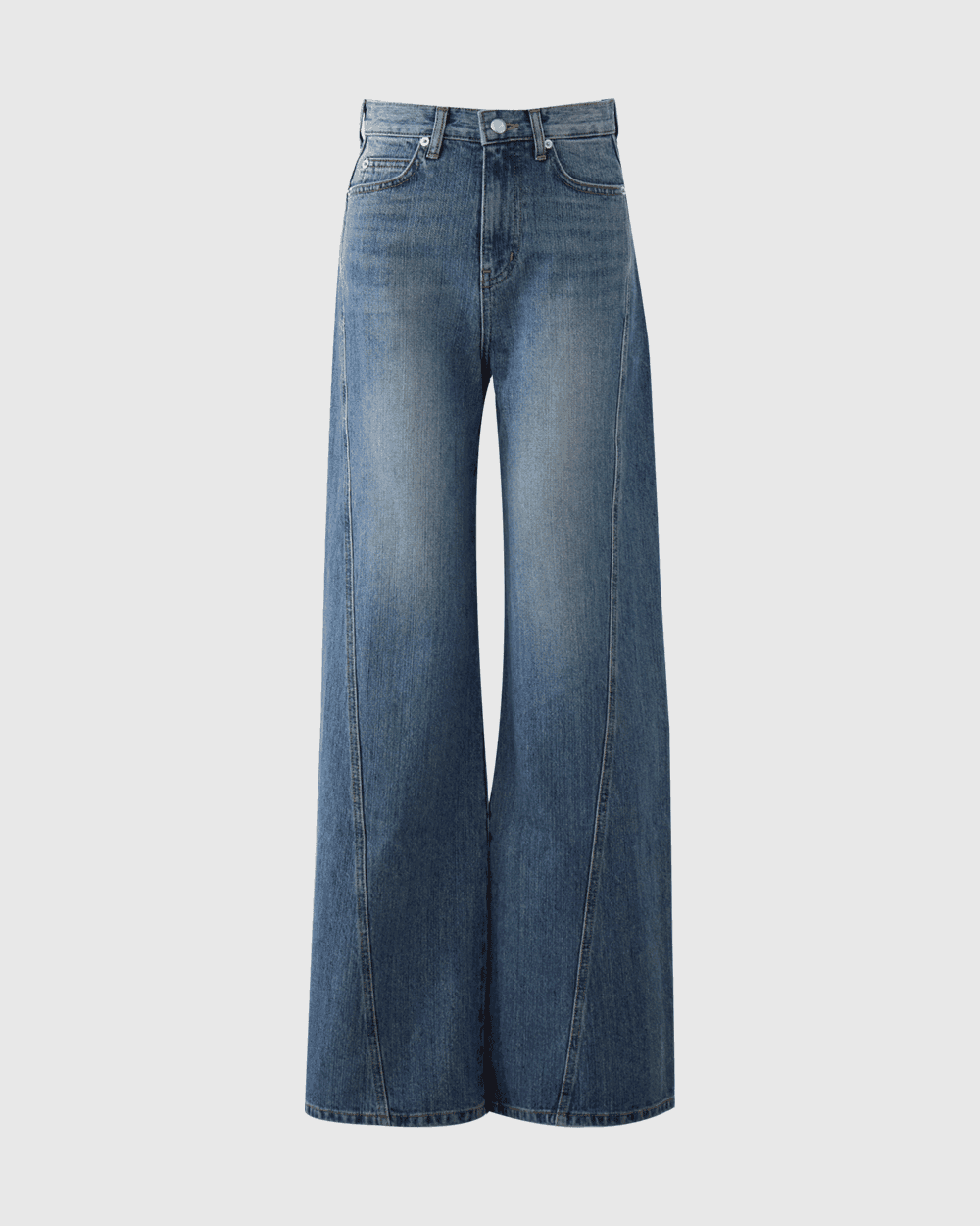 25FW 울림 와이드 트윌 커브드 데님