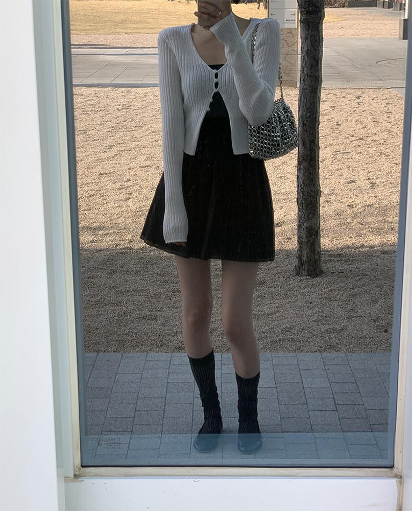 리버 고리 가디건(2color)