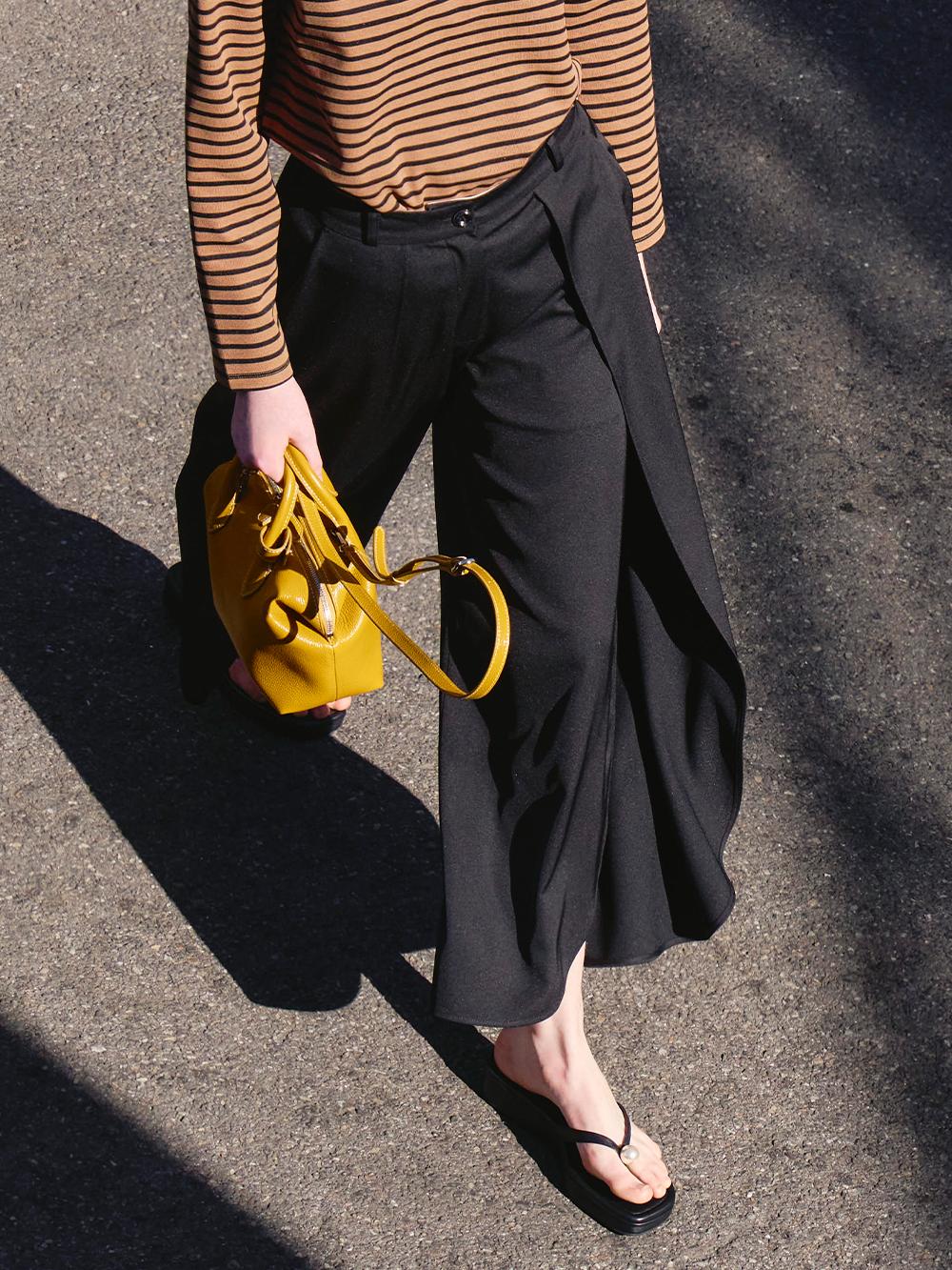 랩 라인 슬랙스 - 2차 예약주문