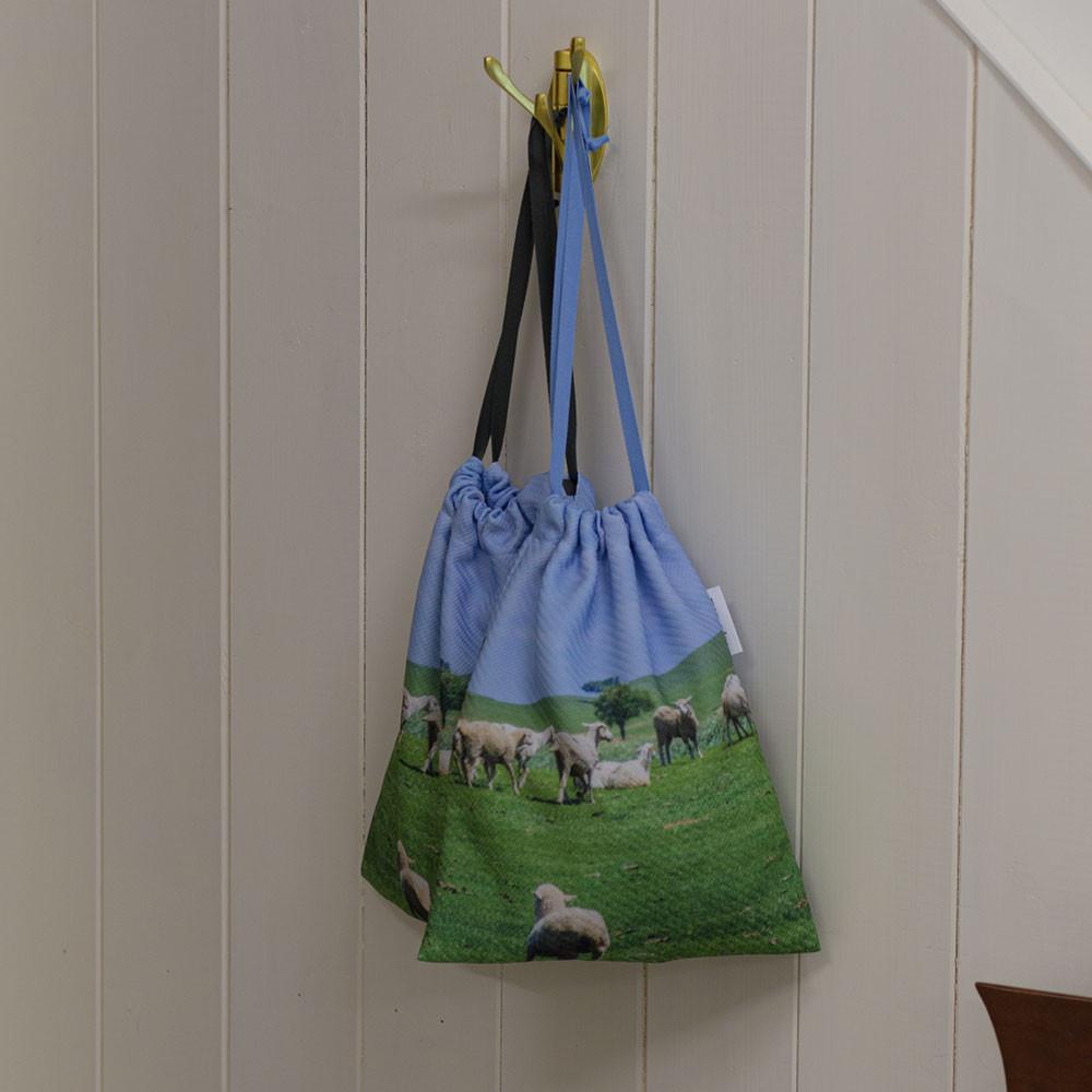 빈티지 쉽 파우치 복조리 스트링 파우치 천가방 에코백