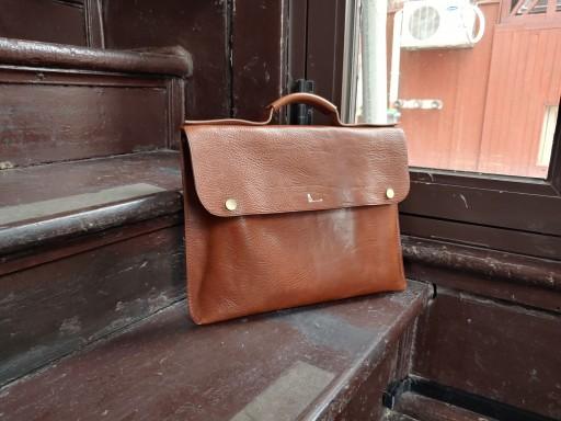 가죽 빈티지 브릭클러치