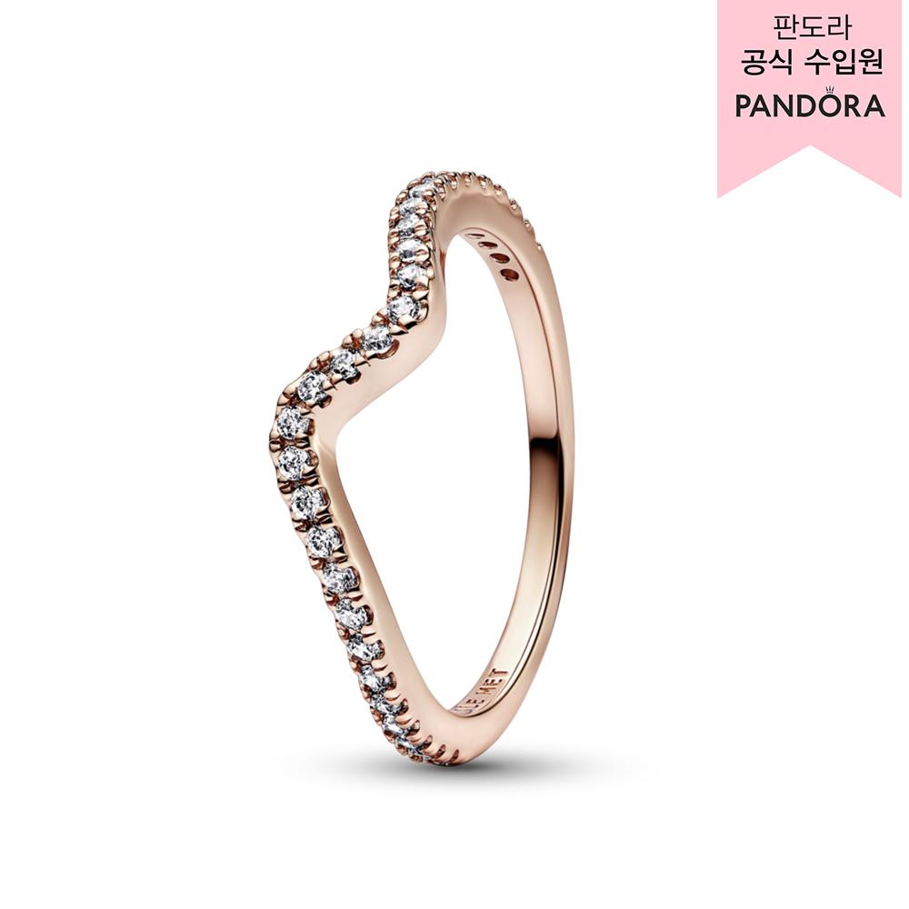 [백화점 보증서 제공]스파클링 웨이브 링_182539C01