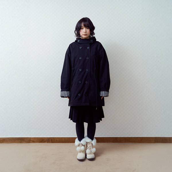 [1/14이후 순차출고][Oafish]CLOBUTTON PADDING JACKET BLACK 25FWJK003BKOS