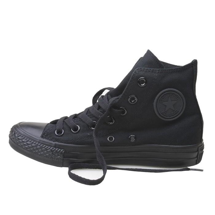 컨버스 척테일러 하이-올블랙