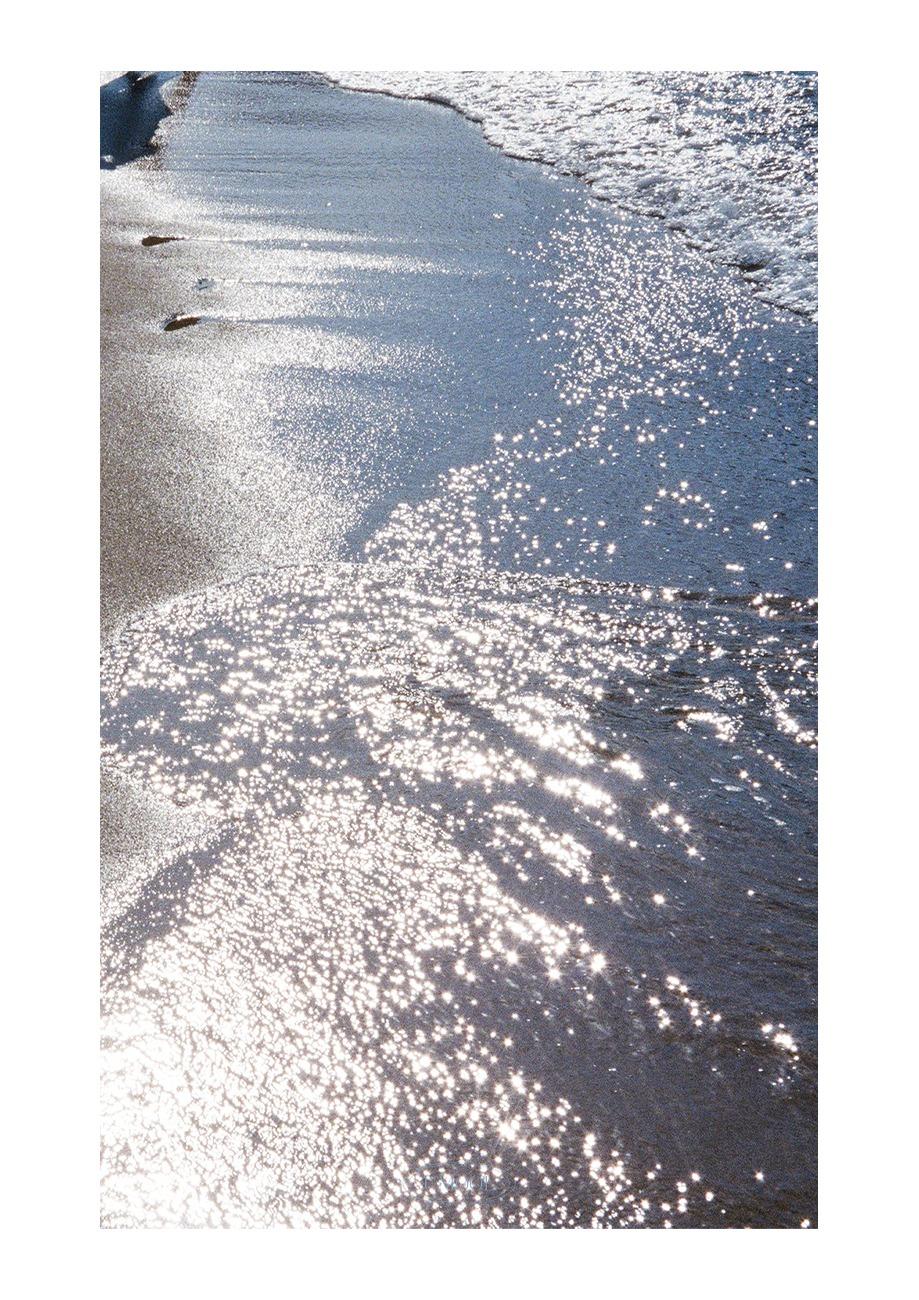 jeju sea fabric poster