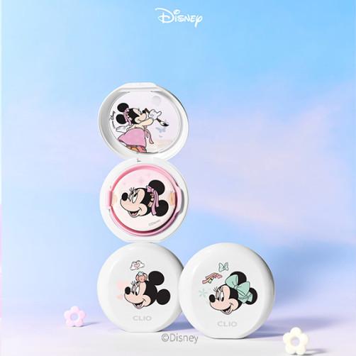 [NEW/미키와친구들] 웨이크업 톤업 쿠션 기획 (본품+퍼프2P 구성)