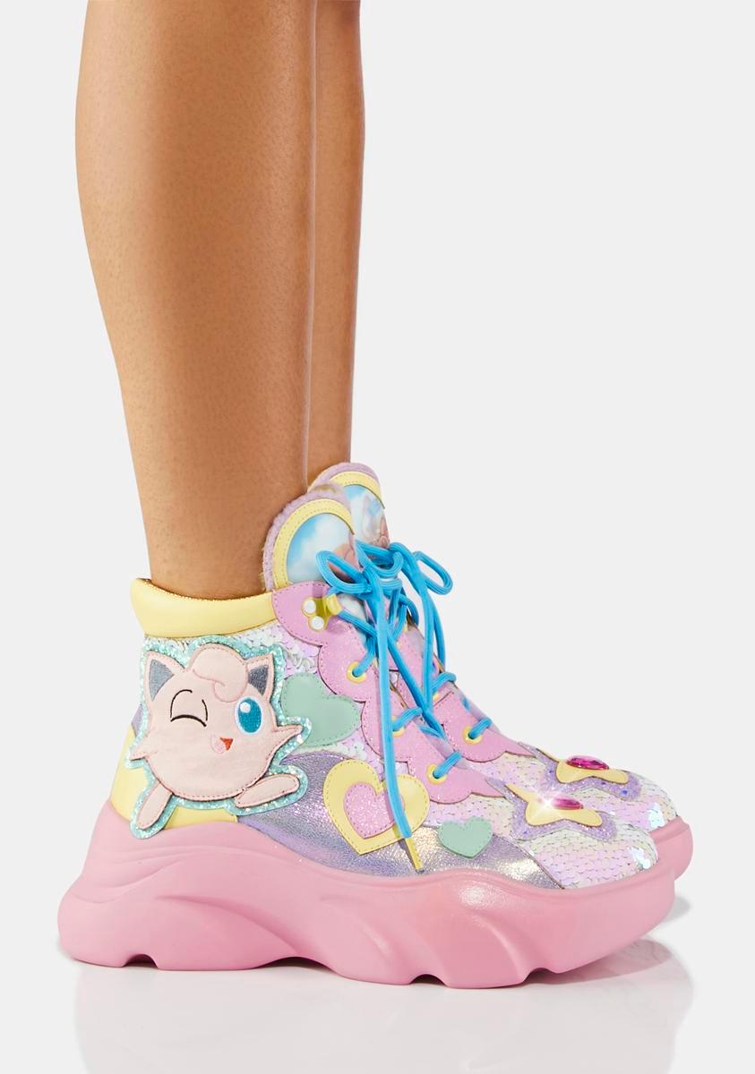 Sparkly Fun Platform Boots - 41