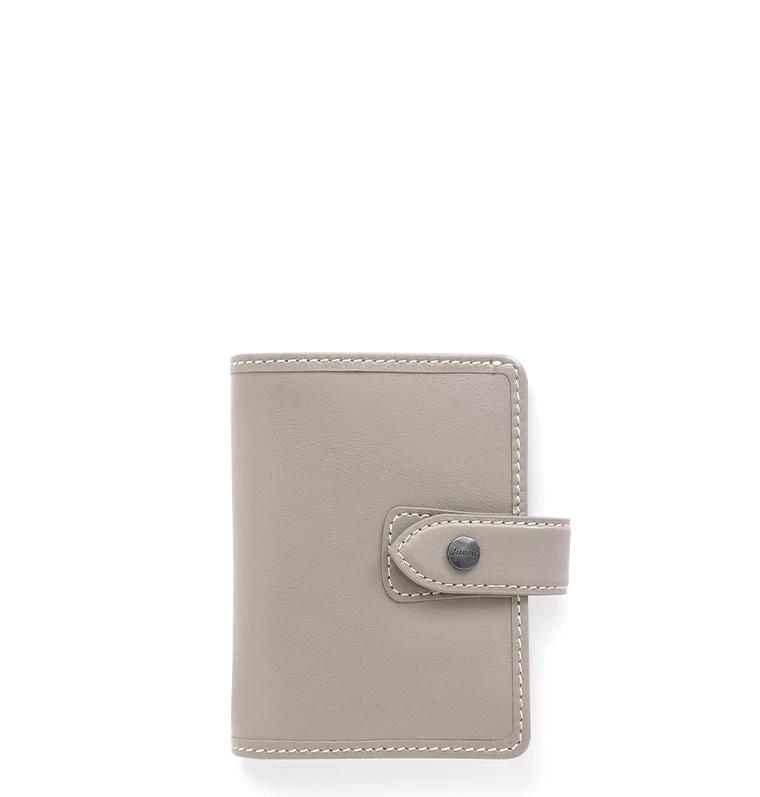Malden Mini Leather Organiser - Stone / 2024 JAN-DEC