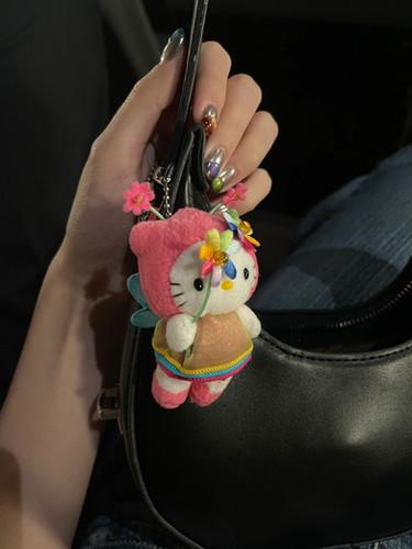 Hello Kitty Mini Fairy Plush Keychain/Bag Pendant