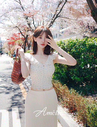 밀크코코아 Event 10%.Amelie line.flower emma tee