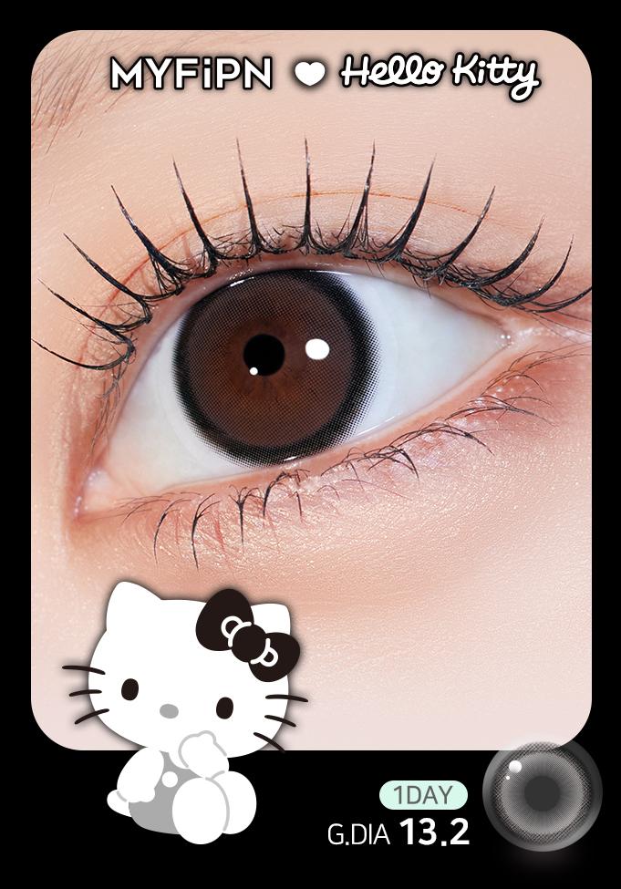 🎀헬로키티 • 블랙 13.2 [원데이/10PCS]