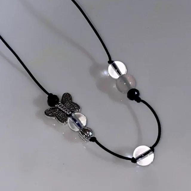 [제작] 희월(熙月) 오리엔탈 데일리 나비 원석 목걸이