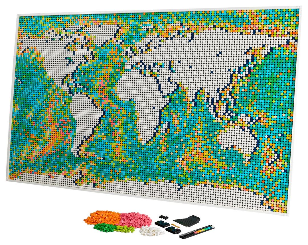 세계 지도 31203 | 아트 | LEGO® Shop KR