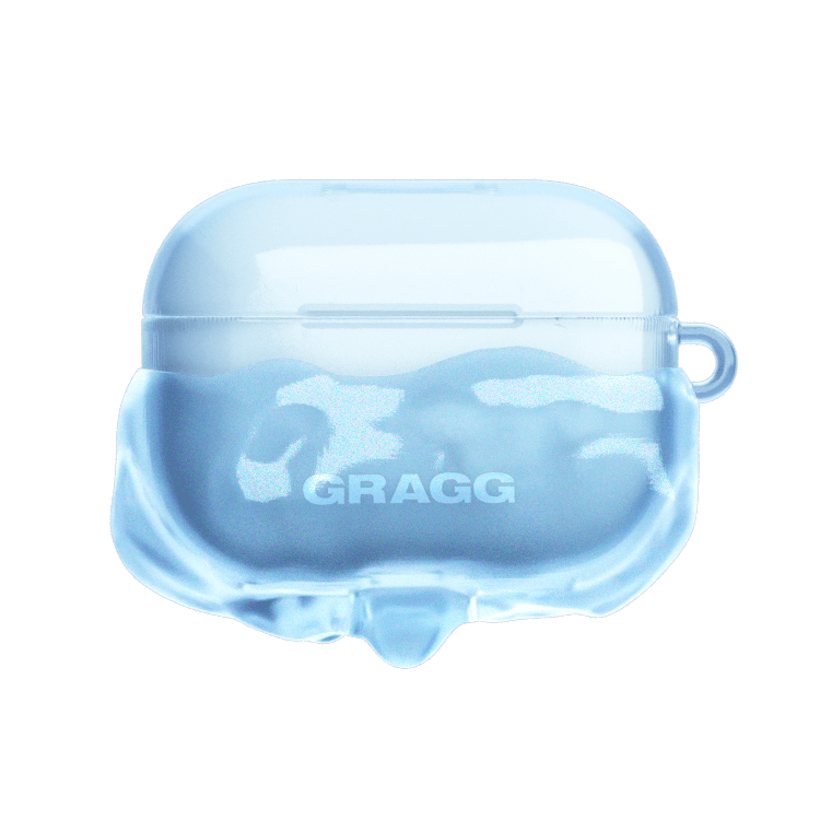 DOUBLE LAYERS CASE - CLEAR BLUE