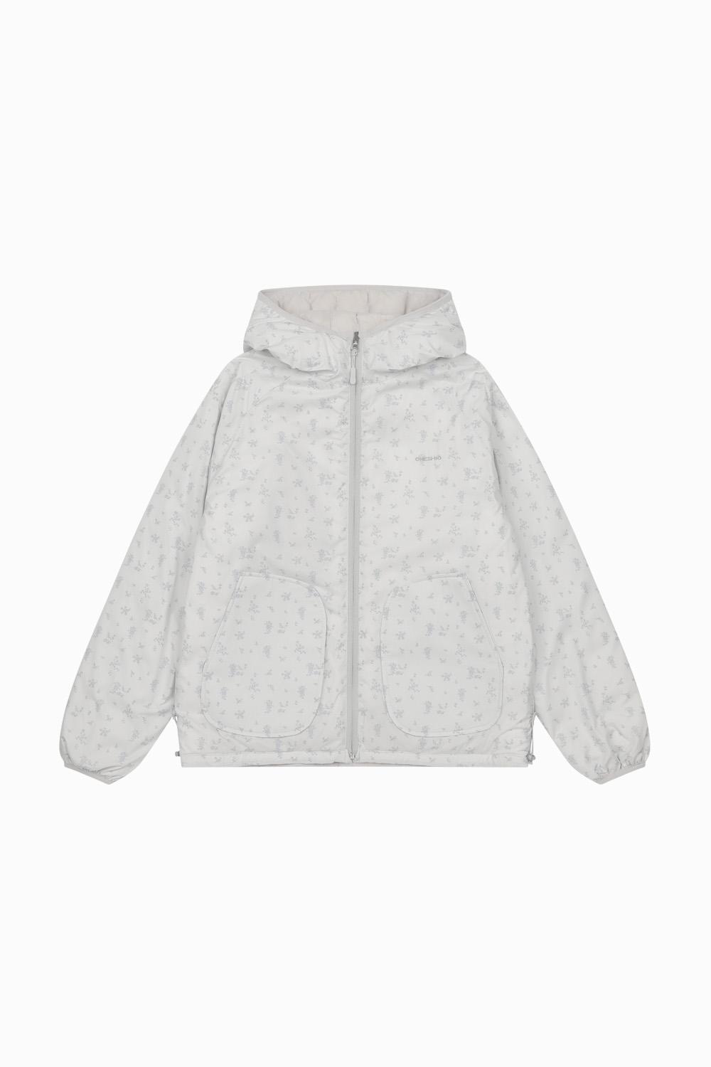 [10/10 예약배송] REVERSIBLE PADDED DUCK DOWN, LIGHT GRAY