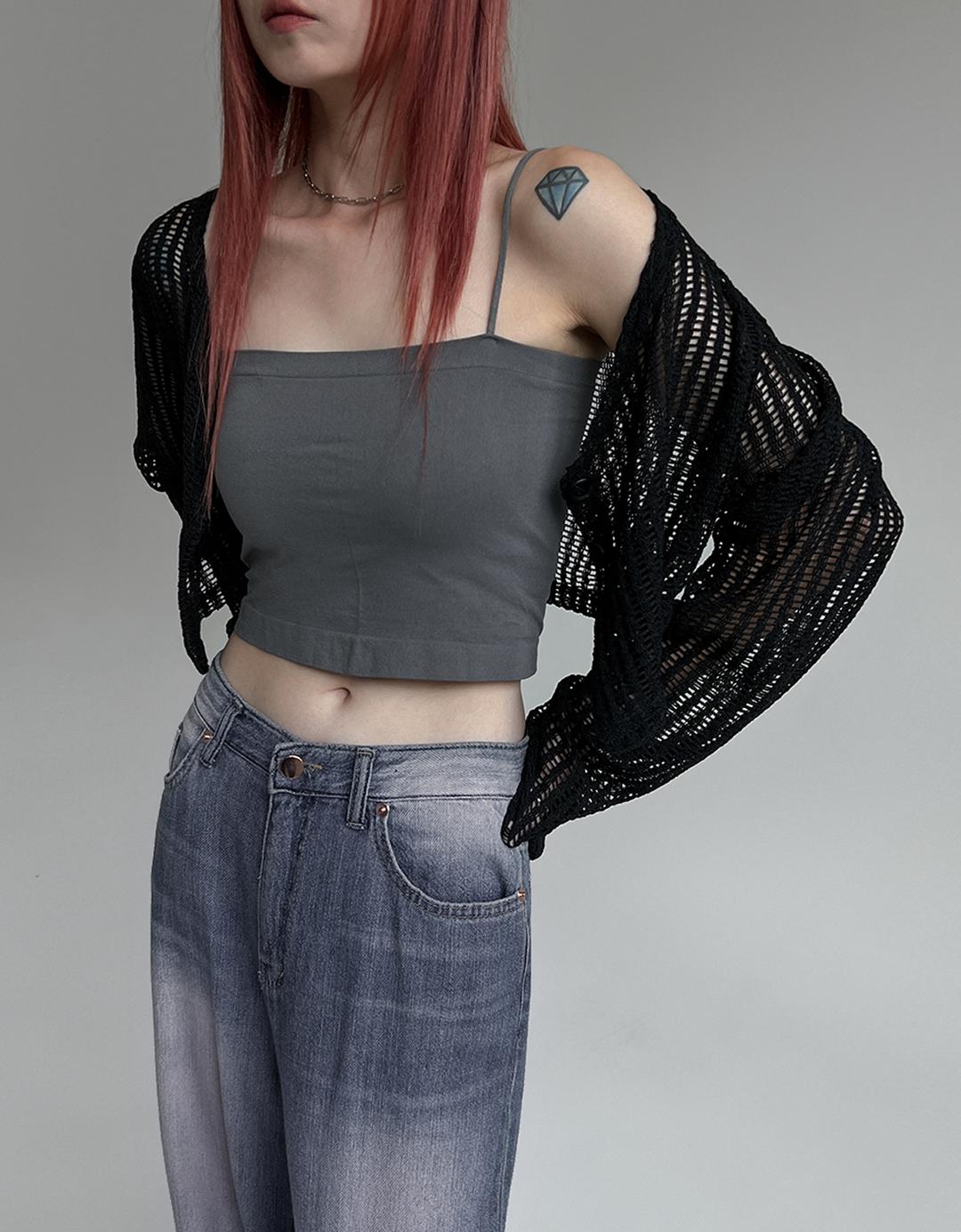 란젯 베이직 스퀘어 크롭나시 (캡내장)