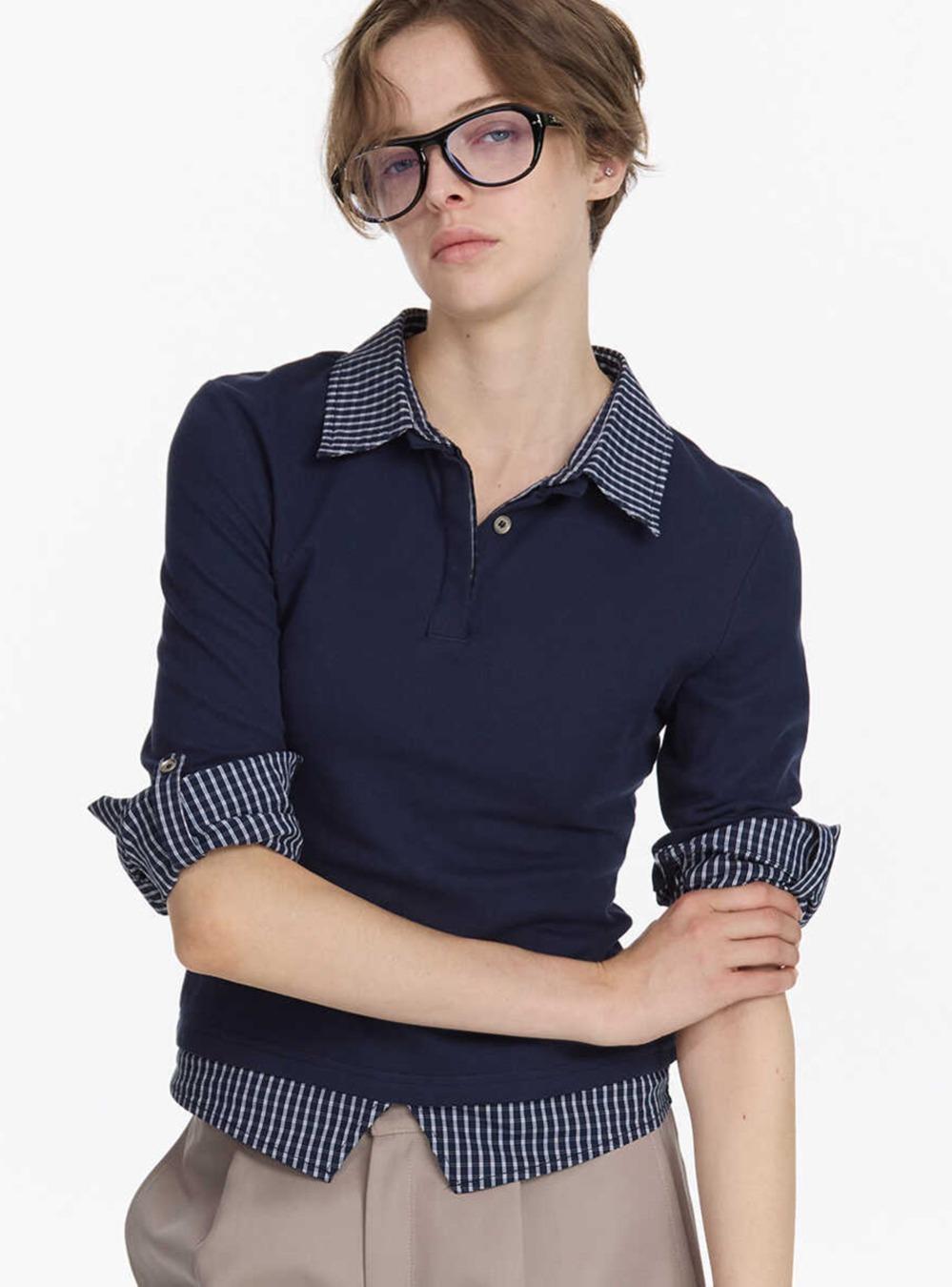 Checkboard Polo Shirt (4color)