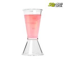 커빙 투명 칵테일 지거 계량컵 바텐더 지거 칵테일만들기 홈텐딩 용품