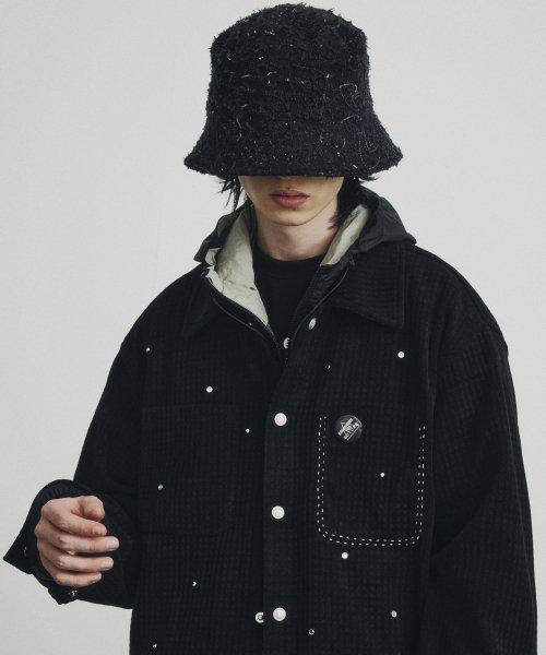 콘스텔라 플러터 스트랩 셔츠_BK