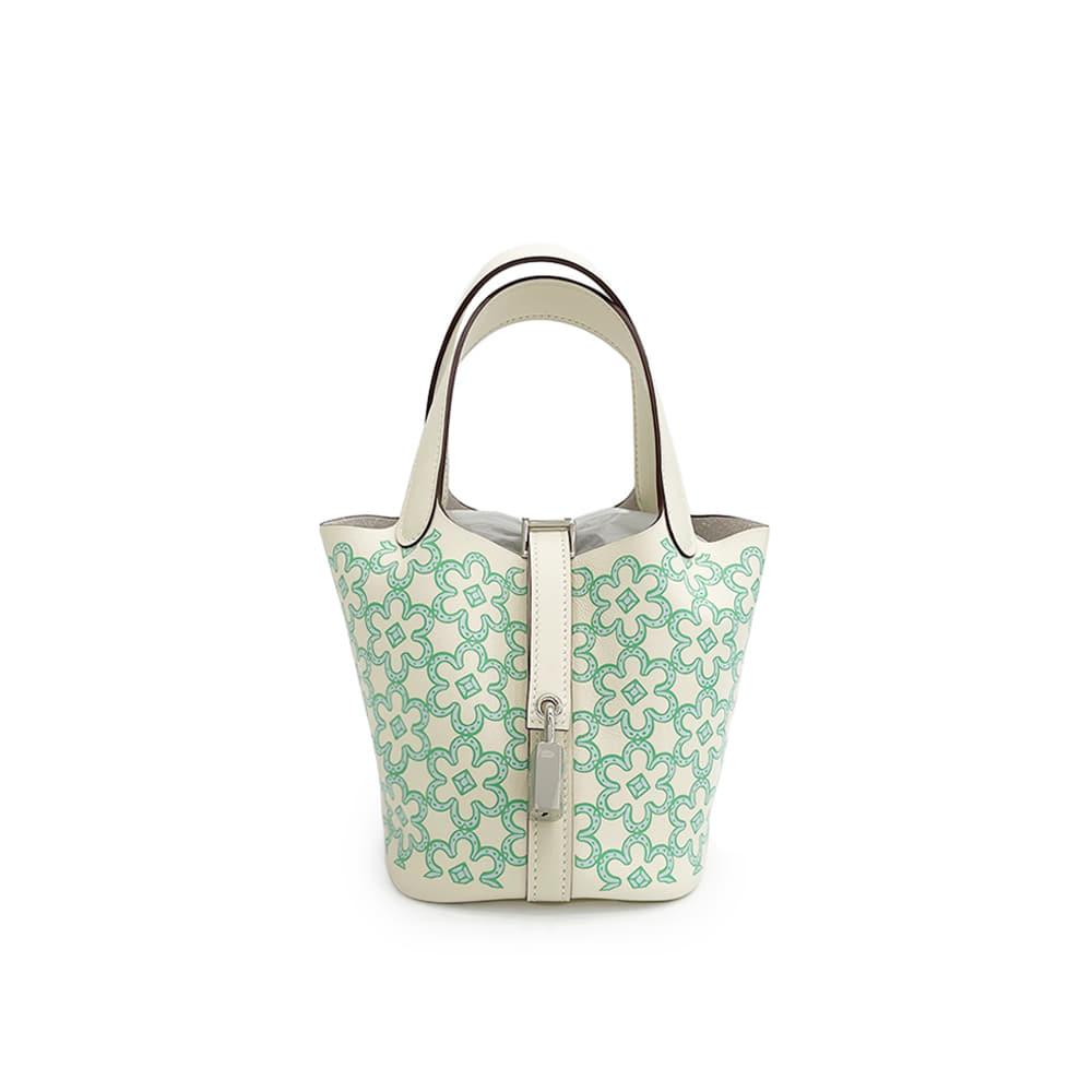 에르메스 마이크로 럭키 데이지 피코탄14 나타 은장 U각인