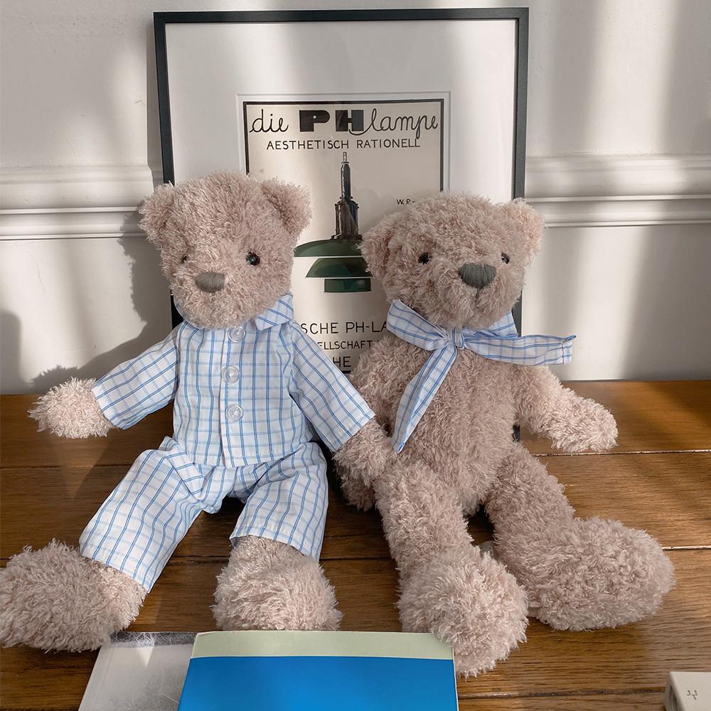 모노스마일 블루파자마 곰인형 애착인형 테디베어 수면인형 여자친구선물 생일