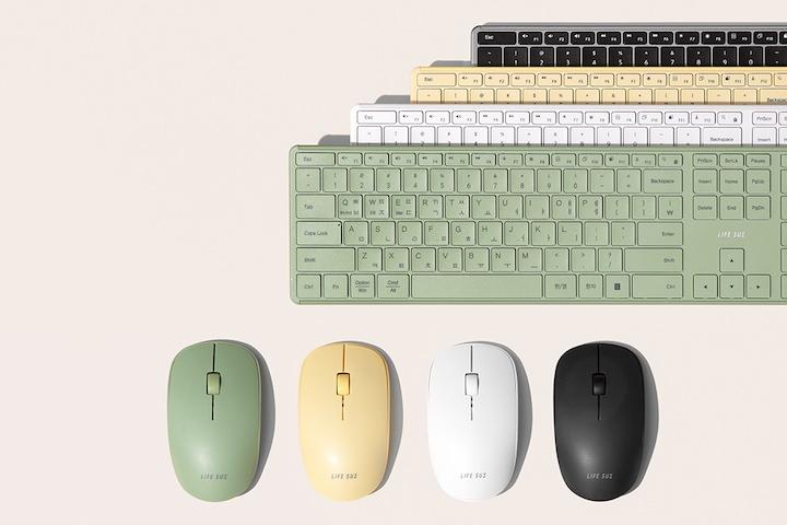 슬림 무소음 블루투스 마우스 4종 택1(LFS-HA50)