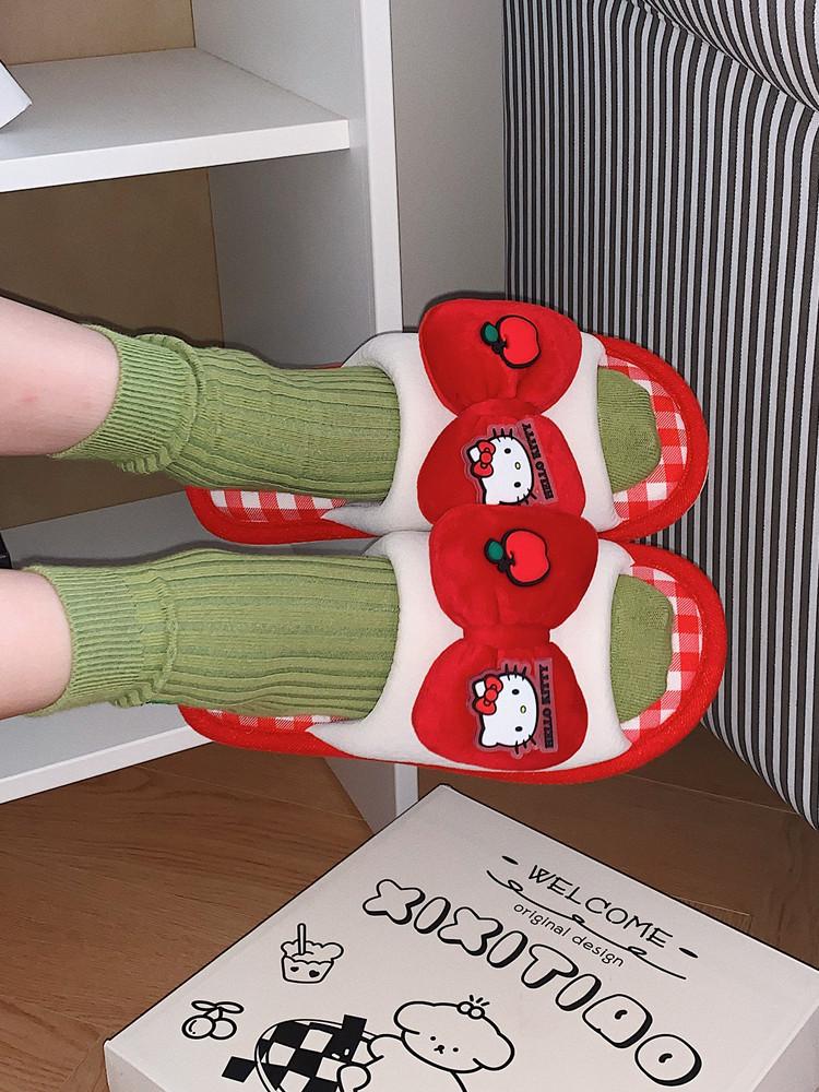 Kitty Melody Sippers(4 Type) 산리오 키티 멜로디 실내화 슬리퍼