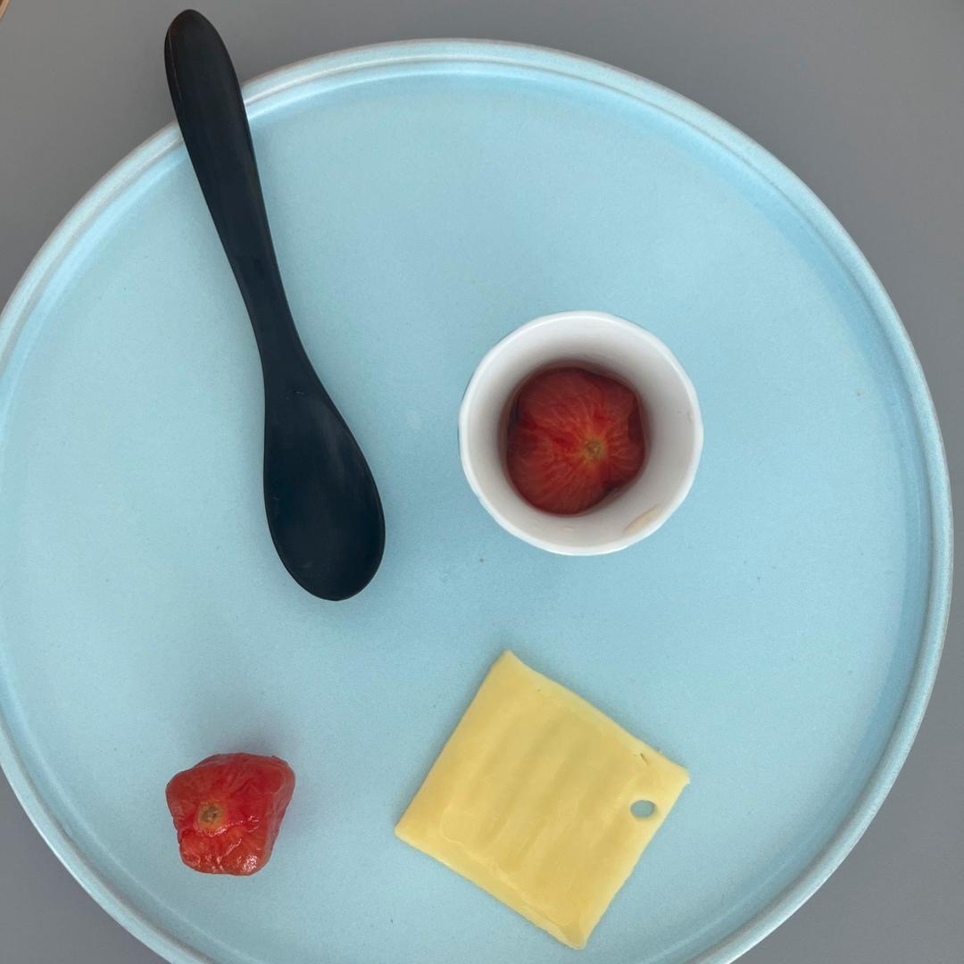 스카이 블루 플레이트