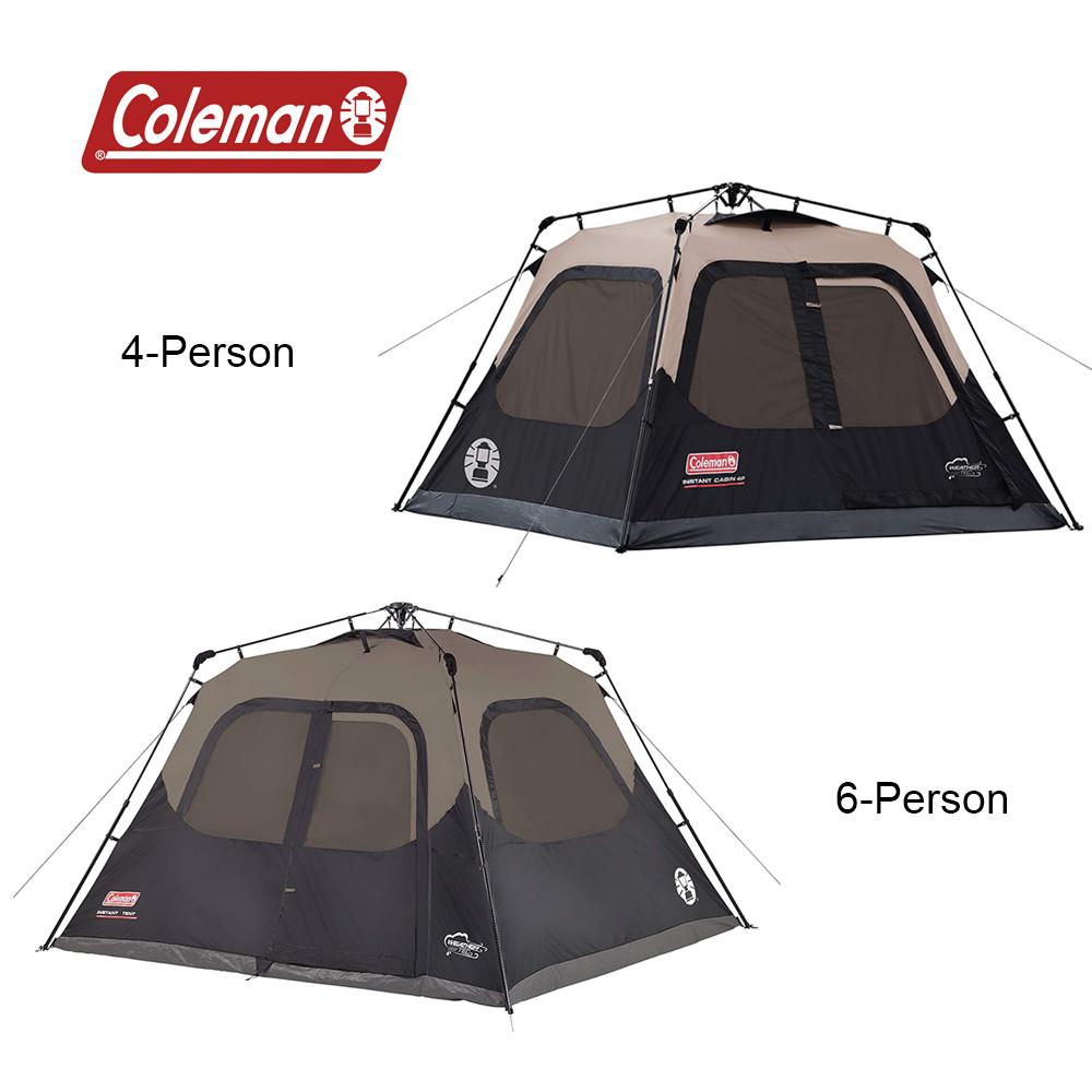 Coleman Cabin Tent 콜맨 캐빈 텐트 1분설치 4인용/6인용