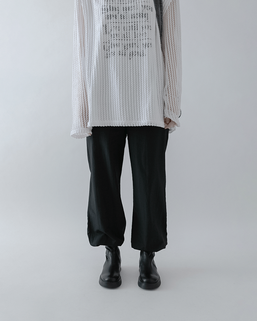 시크바이 나일론 스트링 조거팬츠