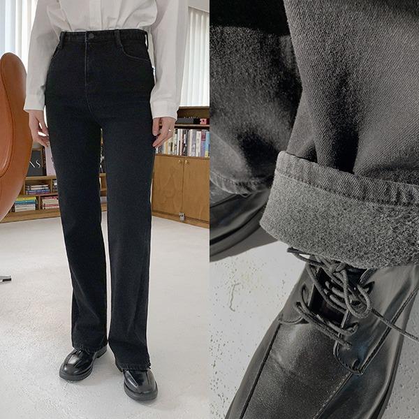 [174]키큰여자바지vol.468*발열기모롱스트레이트팬츠