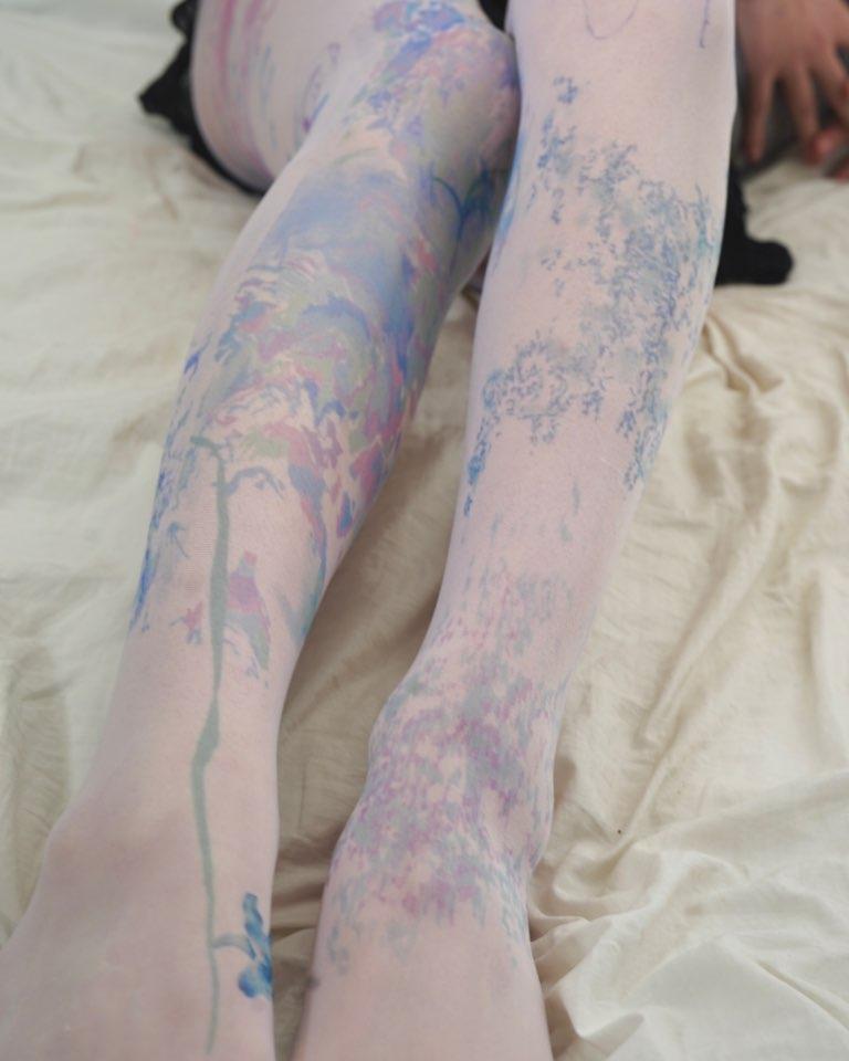 핀젤 스타킹-블루20D