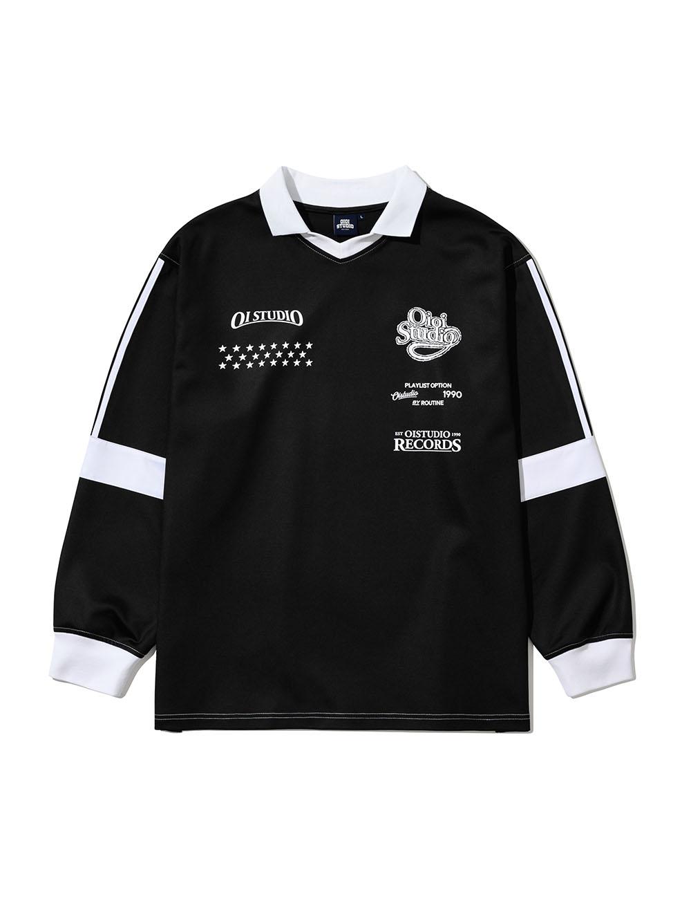 [뉴진스 해린 착용] EMBLEM JERSEY L/S T-SHIRT