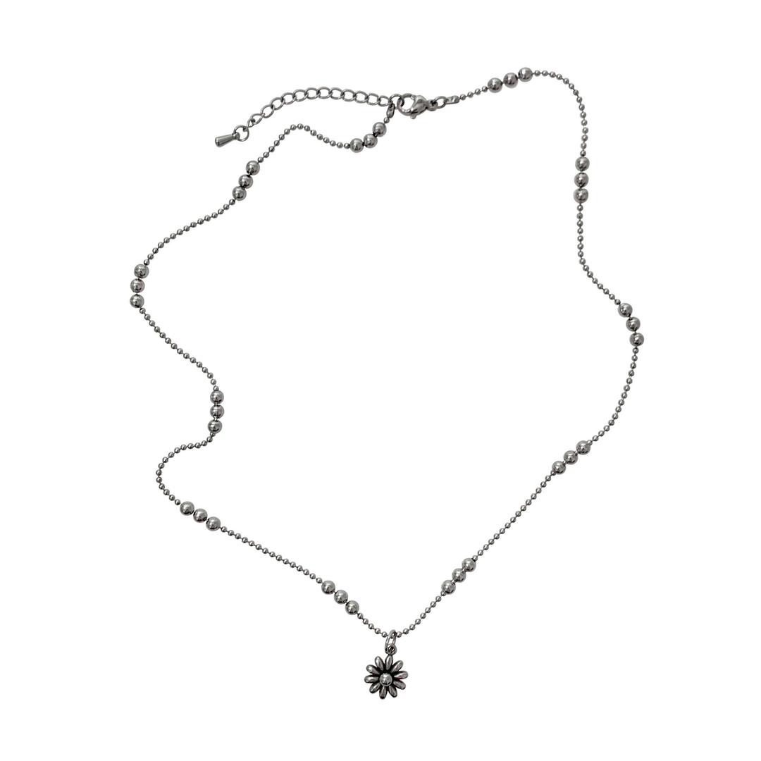 flower ball necklace