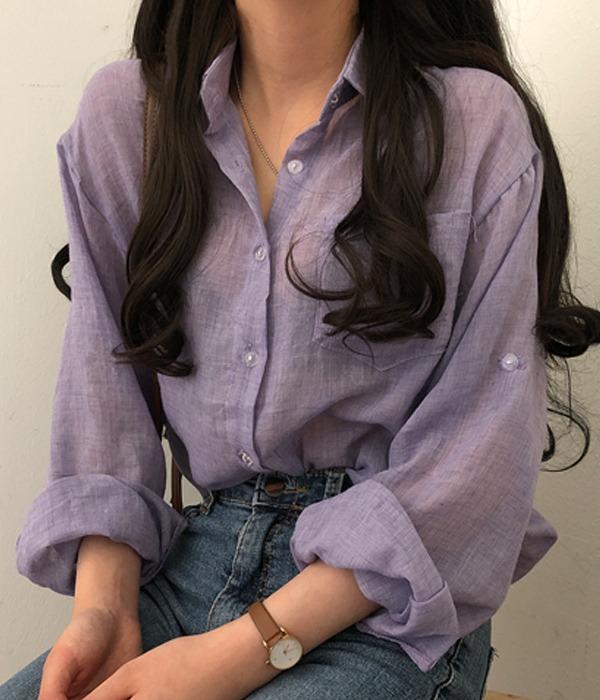 [8종/무료배송] 멋스러운 코디 완성하는 린넨 셔츠 균일가8종