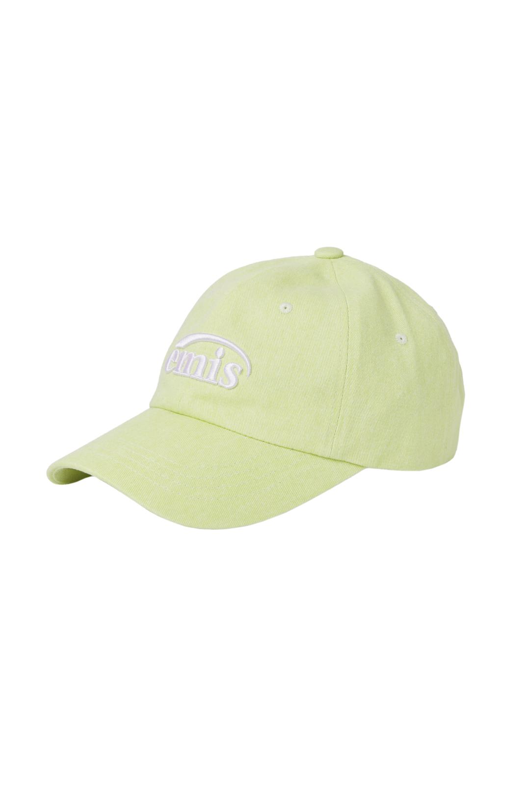 NEW LOGO PIGMENT BALL CAP-LIME