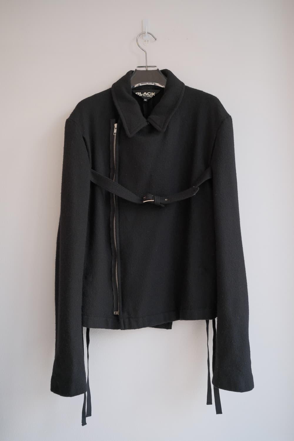 Boiled wool bondage rider jacket | 후루츠패밀리