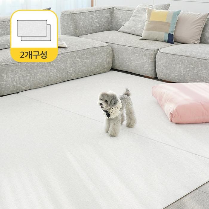 [2개구성] 퍼핑 펫매트 러그타입 모던디자인 L(240X140x0.6cm) 7종택1