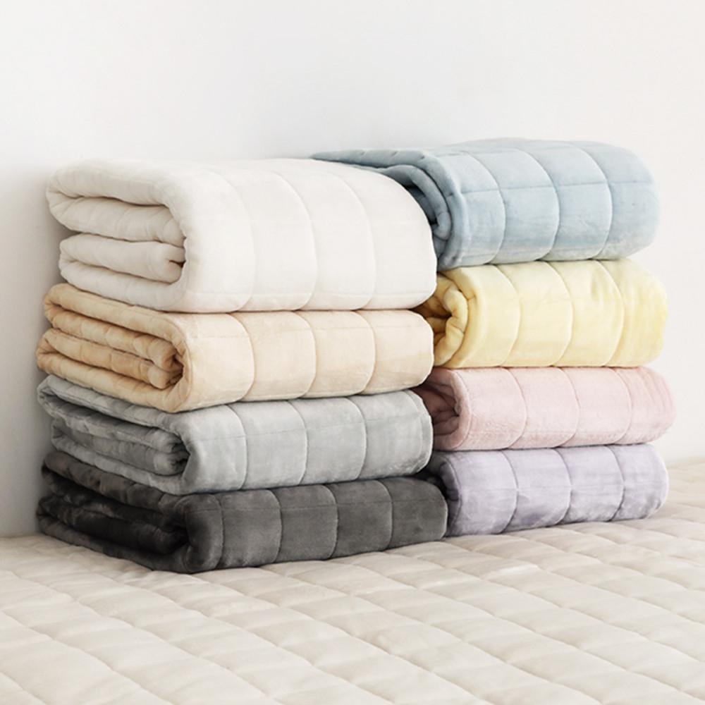 소울메이트 플란넬 극세사 고정밴드 침대패드 SS