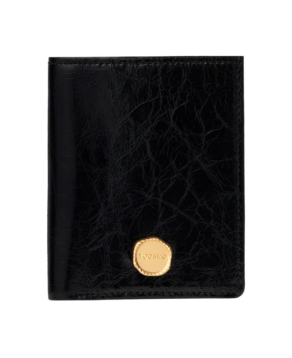 [BLACK FRIDAY][예약배송 11.18] 투아모 Bella Frame Wallet 벨라 프레임 반지갑 블랙 [소가죽]